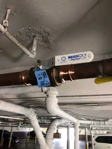 Copper pipe repair and valve work for Backflow Testing in Moyock